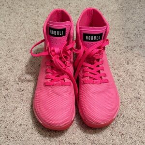 NOBULL Pink Hightop Shoes